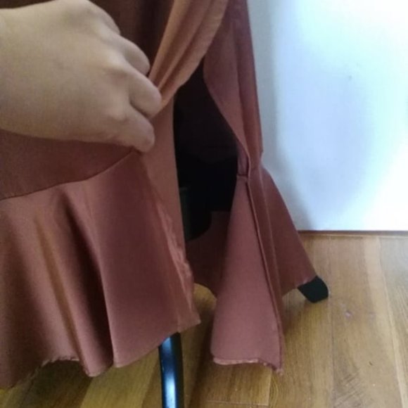 Lock and Key silk maxi skirt - Picture 4 of 8